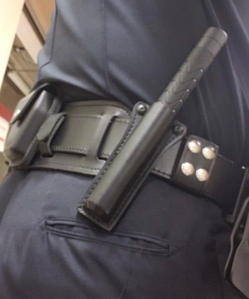 BackUpBrace Smooth Leather Back Support with Belt Keepers - BackUpBrace.com