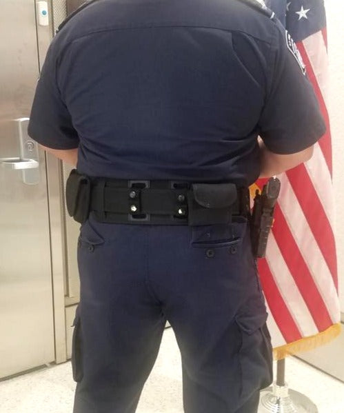 BackUpBrace Nylon Back Support with Belt Keepers - BackUpBrace.com