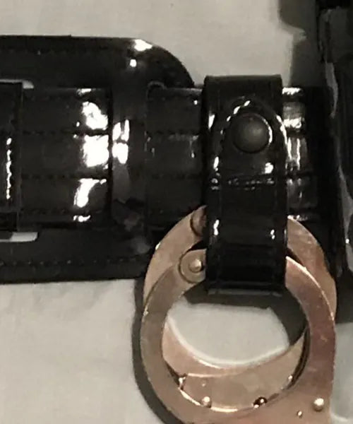 BackUpBrace Patent Leather Duty Belt Back Support Customer Image