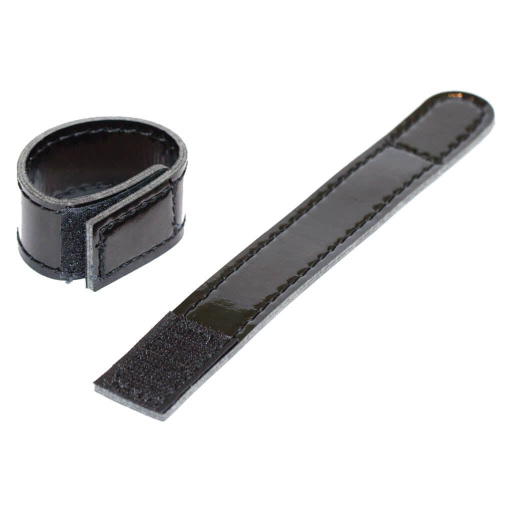 BackUpBrace Patent Leather Back Support with Belt Keepers - BackUpBrace.com - 3