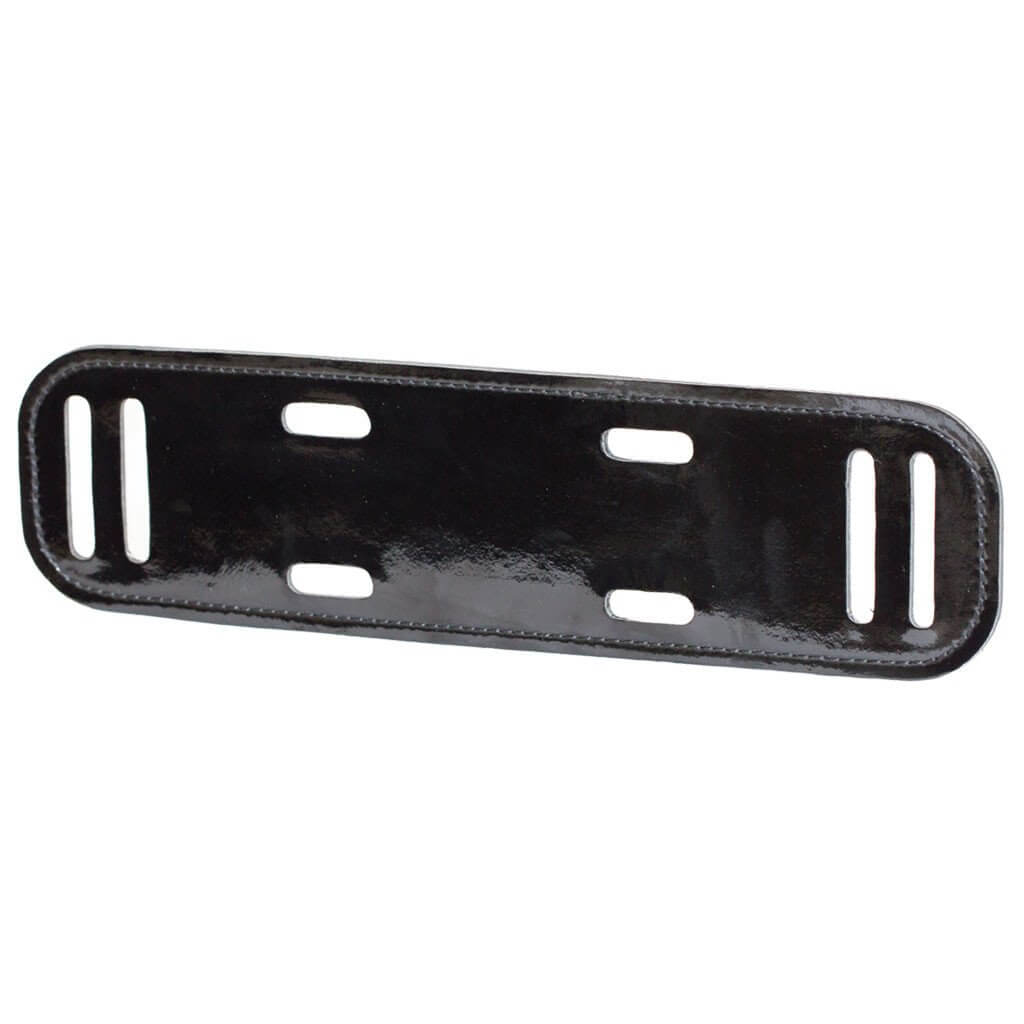 BackUpBrace Patent Leather Back Support with Belt Keepers - BackUpBrace.com - 4