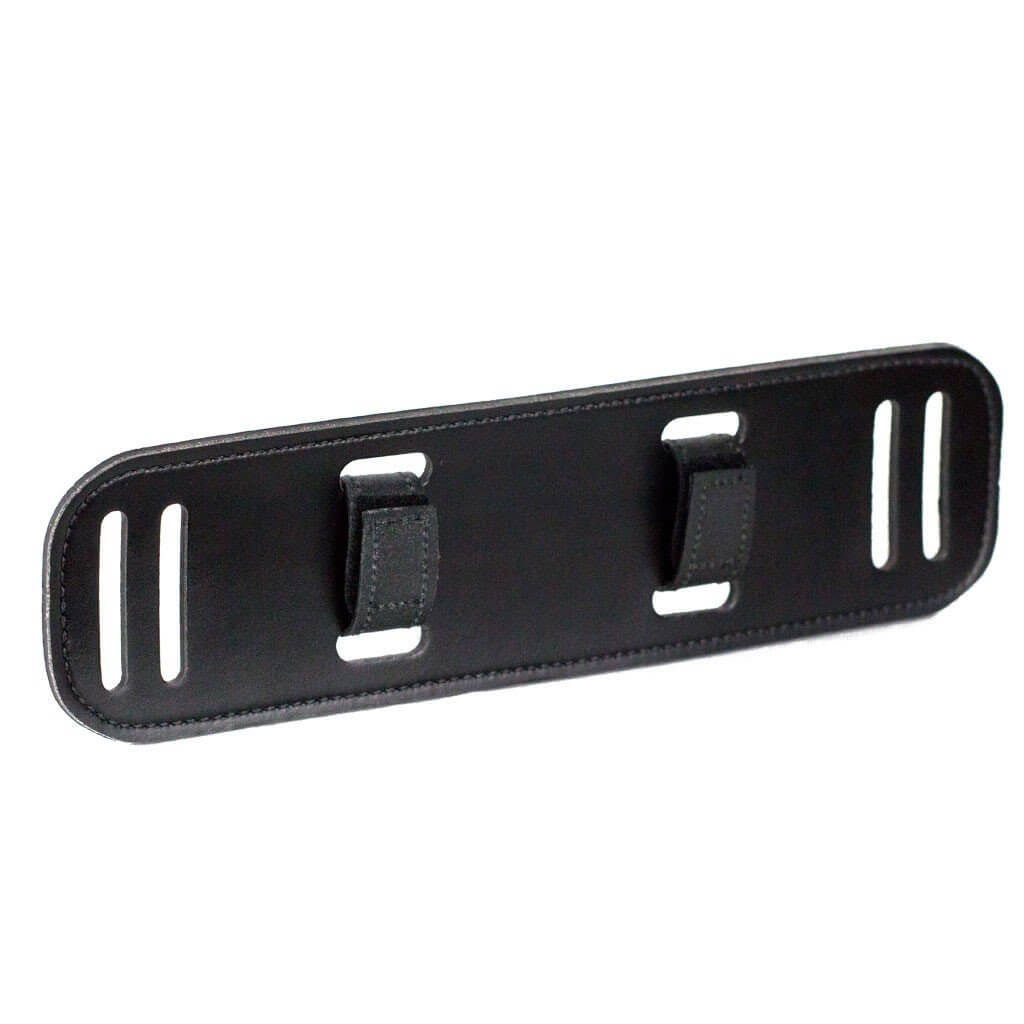 BackUpBrace Smooth Leather Back Support with Belt Keepers - BackUpBrace.com - 2