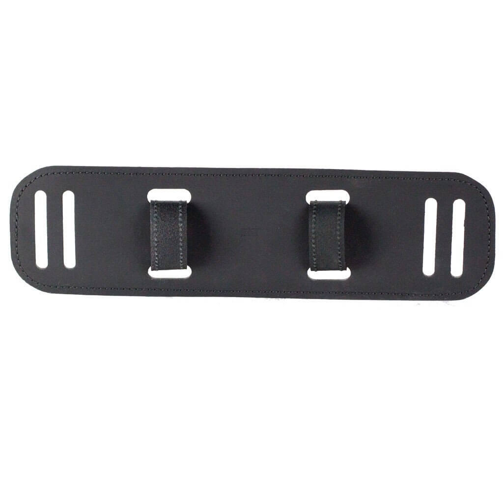 BackUpBrace  Smooth Leather Back Support with Belt Keepers - BackUpBrace.com - 1